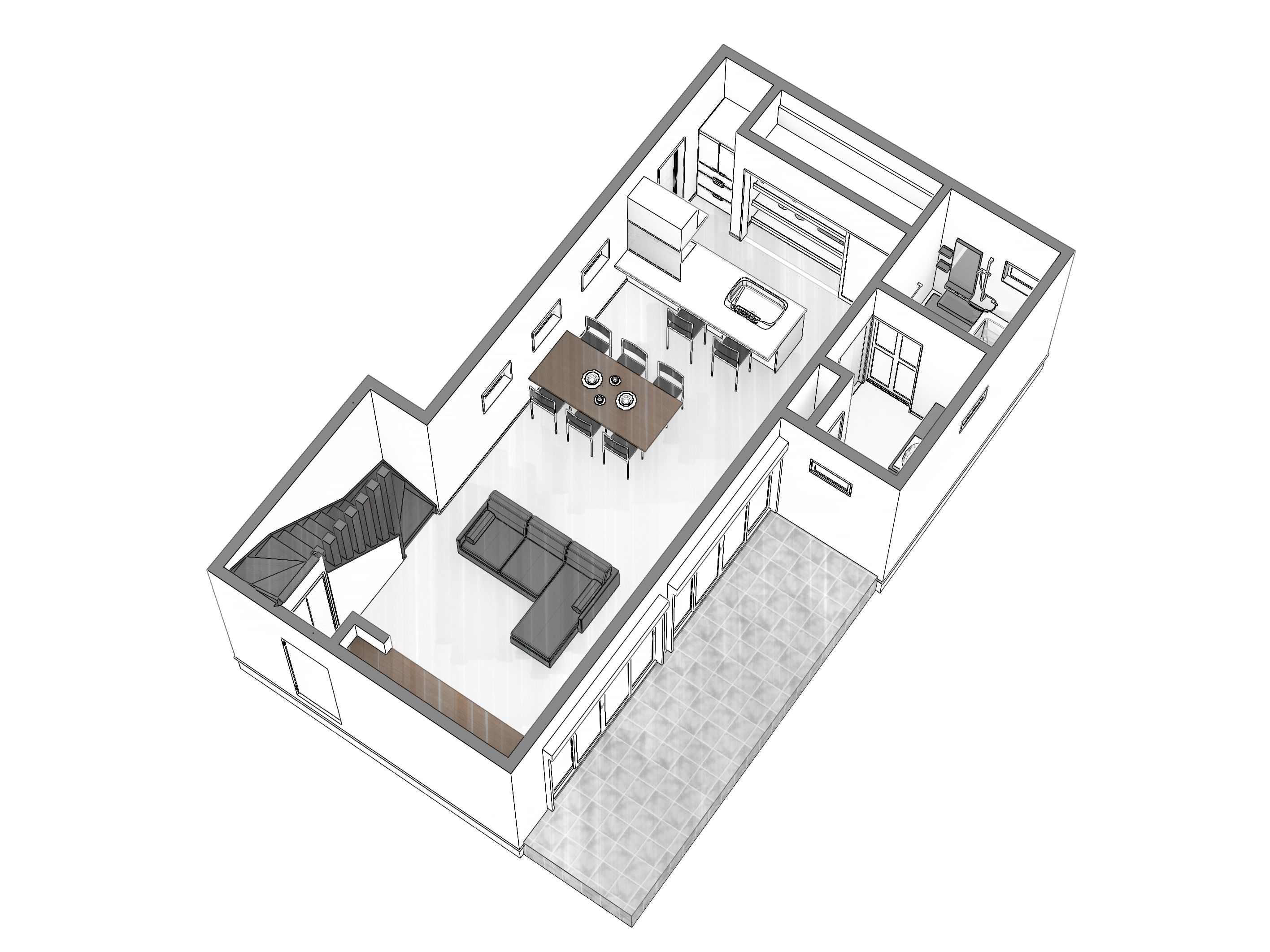 小屋裏空間